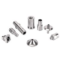 Services de fraisage CNC sur mesure pour pièces en alliage d'aluminium 6063-T5, acier inoxydable, laiton, tolérance de précision 0,01 mm