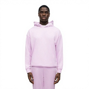 <b>Mens</b> Plus Size Winter Pullover Hoodie Sweatsuit <b>Jogger</b> Pants Set 2 Piece Fleece Tracksuit Outfit Casual Athletic <b>Gym</b> Exercise - Product Image 3