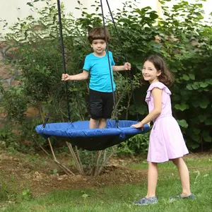 Untertasse Baum Schaukel Kinder Nest Schaukel Outdoor Plattform Schaukel für Kinder