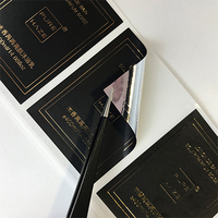 Autocollant de parfum cosmétique étanche autocollant cosmétique de luxe étiquette de parfum de luxe autocollant de maquillage de luxe PET étiquette en argent brillant
