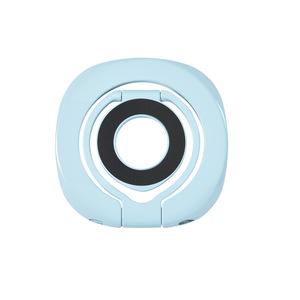 Support de téléphone magnétique pliable en alliage réglable, ultra-fin, anti-chute, avec autocollant arrière et anneau de maintien pour bureau - Product Image 6