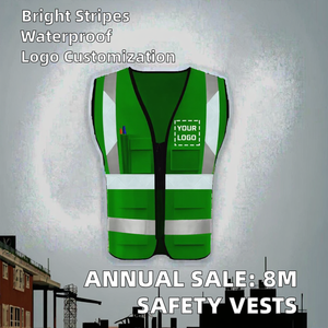 Muestra Gratuita, Respuesta en 1 Minuto, Venta Anual de 8 Millones de Unidades, 26 Años de Experiencia en Fábrica, Equipo de Calidad, CE ANSI EN 20471 CLASE 2, Chaleco de Seguridad - Product Image 3