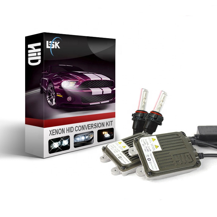 Pièces détachées pour voiture au xénon, ampoule HID H4, H7, H11, Kit de Conversion au xénon HID, 35W, 55W, 75W, 100W, 1088 K, 3000K, boîte de 6000