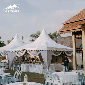 Tentes pagodes Gstents 5x5m de <span class=keywords><strong>luxe</strong></span> à toit haut pour restauration rapide et événements commerciaux, à vendre - Product Image 5