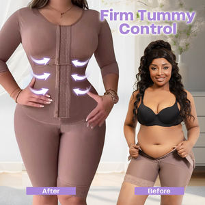 Faja Colombiana Moldeadora de Encaje para Mujer <span class=keywords><strong>Fajas</strong></span> <span class=keywords><strong>Postoperatorias</strong></span> Colombianas Adelgazantes - Product Image 2