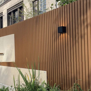 Vente directe d'<span class=keywords><strong>usine</strong></span> Panneau mural WPC moderne pour utilisation en salle de sport en extérieur Isolation thermique et acoustique Murs imperméables - Product Image 5