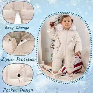 Perfect Baby Insulated One-piece Heavyweight Winter Coat <strong>Snowsuit</strong> <strong>for</strong> <strong>Toddlers</strong> and Kids - Product Image 3