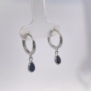 ต่างหูจี้ทรงหยดน้ำประดับเพชรคิวบิกเซอร์โคเนียทรงลูกแพร์ชุบทองบนฐานทองเหลืองสำหรับผู้หญิงจากเทียนหยู เจ็มส์ - Product Image 4