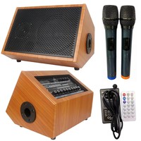 40W Outdoor Loudspeaker Stage Guitar Amp Wireless Powered PA System Vocal Instrument Amplifier Guitar Speaker