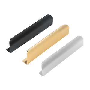 Dresser Wardrobe <strong>Door</strong> Gold Pull Handle Luxury Zinc Alloy Kitchen Cabinet Handle Luxury <strong>Door</strong> Handle - Product Image 4