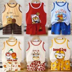 เสื้อผ้าเด็กขายส่งยกกระสอบ ชุดฤดูร้อนสำหรับเด็ก สต็อกจำนวนมากสำหรับร้านค้าปลีก ผู้ค้าส่ง ไซส์คละแบบ สำหรับเด็กทารกและเด็กเล็ก - Product Image 3