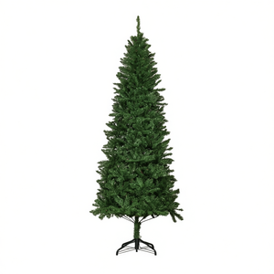 Sapin de Noël Artificiel Vert D0100XUDE8W Léger, Décoration Intérieure en Plastique pour Affichage Festif - Product Image 1