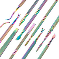 Set de Herramientas de Manicura de Acero Inoxidable con Cortaúñas, Lima y Pulidor - Set para Remover Esmalte