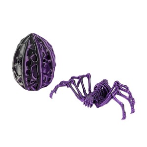 Modèle d'art moderne en PLA imprimé en 3D, ensemble d'araignées flexibles et mobiles, jouets d'Halloween - Product Image 5