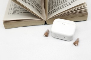 Earphone penguat Premium baru laris Mini CIC alat bantu dengar isi ulang digital dengan sertifikasi CE medis - Product Image 6