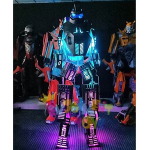 नए आगमन के नेतृत्व में रोबोट नृत्य पोशाक के लिए वॉकर वयस्क चमकदार रोबोट कपड़े नाइट क्लब पार्टी वातावरण प्रोप्स - Product Image 1