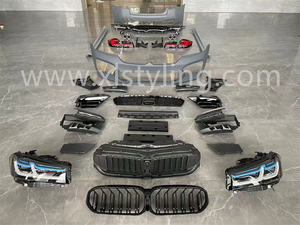 XLstyling Car Conversion upgrade facelift pare-chocs avant G30 LCI M-Tech M5 kit carrosserie ancien à nouveau pour <span class=keywords><strong>BMW</strong></span> G30 18-20 Bodykit - Product Image 5