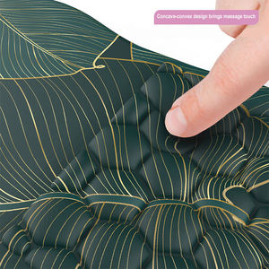 Tapis de souris ergonomique avec support de poignet massant, repose-poignet anti-douleur avec mousse à mémoire de forme et base antidérapante en PU - Product Image 3