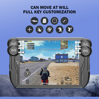 MEMO PAD6K 6 Finger Tablet Game Accesorio Controlador para Ipad Android Pad Aim Button L1R1 Shooter Gamepad PUBG Trigger Joystick