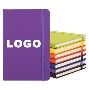 Cuaderno Personalizado Impreso de 5.5*8.5 Pulgadas, Diario de 80 Hojas, Cuaderno Promocional Empresarial con Logotipo - Product Image 1
