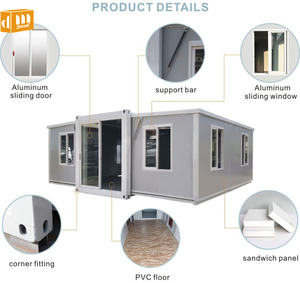 Casas prefabricadas chinas Casas de campo Australia Contenedor expandible prefabricado Planes de casas móviles - Product Image 4