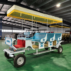 Carruaje de exhibición europeo, carroza real para bodas, carro de pasajeros para parques y turismo - Product Image 1