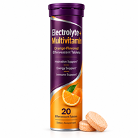 Comprimés multivitaminés électrolytiques pour le soutien immunitaire et l'hydratation avec vitamine C, zinc et magnésium – Fournisseur en marque blanche