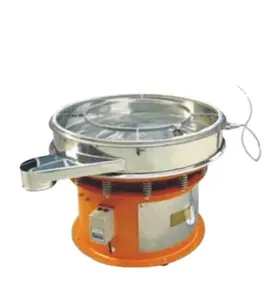 Ultrasonic vibrating screen stainless steel iron powder ultrasound round sifter machine for new energy materials industry