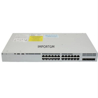Commutateur PoE+ Gigabit 24 ports C9200L-24P-4G-E avec 4 ports SFP Uplink, Network Essentials Enterprise Layer 2 Switch
