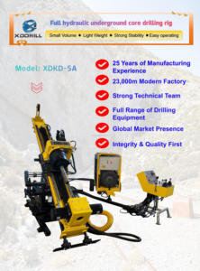 <strong>High</strong> Quality Electric Underground Mine Exploration Diamond Drilling <strong>Rig</strong> for Coal Mining <strong>Low</strong> Maintenance Cost - Product Image 4