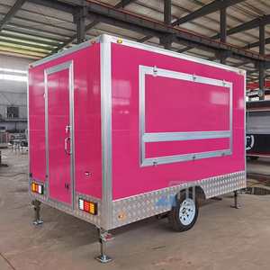 מותאם אישית 3 מ '/10ft מזון קטן טריילר משאית פיברגלס נייד כלב חם עגלת גלידה למכירה - Product Image 2