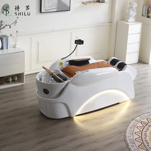 Poltrona da Parrucchiere ShiLu di Lusso, Lettino Elettrico Intelligente per Massaggi Spa, Lettino per Lavaggio Capelli - Product Image 1