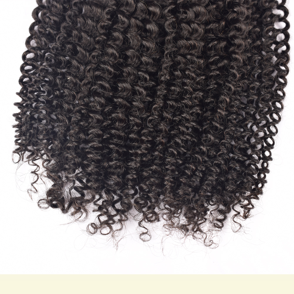 KAMA Prestretched Crochet Braiding Hair Bulk Bundles 100 Grams Jerry Curly No Weft Boho Braids Human Hair for Braiding Detail Section 5