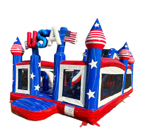 Structure gonflable d'obstacles USA ShapeShifter, drapeau américain, Old Glory, patriotique, étoiles et rayures - Product Image 6