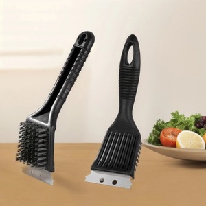 Cepillo para Limpiar Parrillas de Barbacoa, Accesorios para Parrilla, Cerdas de Acero Inoxidable, Cepillos de Limpieza Antiadherentes, Accesorios para Barbacoa - Product Image 5