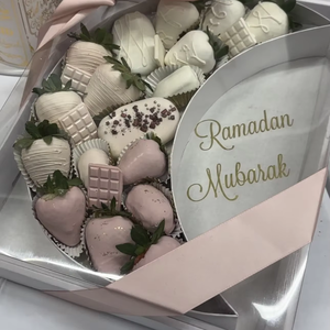 Caja de Regalo de Cartón con Forma de Luna Creciente para Envasado de Alimentos, Especial para Ramadán, Eid al-Fitr - Product Image 3