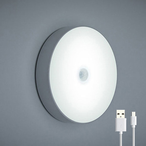 Lámpara de Pared Nocturna <span class=keywords><strong>LED</strong></span> Moderna con Sensor de Movimiento, <span class=keywords><strong>Recargable</strong></span> por USB, para Debajo del Gabinete, Escaleras, Pasillo, <span class=keywords><strong>Armario</strong></span> - Product Image 1