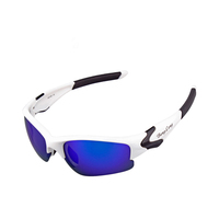 Lunettes de soleil polarisées UV400 confortables à demi-monture TR 90 pour la course, l'escalade et le cyclisme