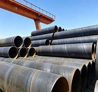 Tuyau en acier soudé en spirale SSAW à prix économique, norme Q355B EN, certifié ISO9001, tuyau structurel non allié pour la construction