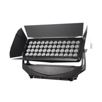 Luz LED RGBLAC de 1100W, Resistente al Agua IP65, DMX512, Proyector de Pared para Exteriores, Iluminación para Escenarios, Bodas, Eventos y Espectáculos