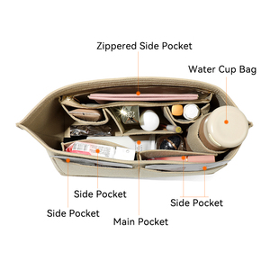 Bolsa Organizadora de Fieltro de Diseño Funcional, Estilo Popular, Inserto para Bolsos, Cestas y Contenedores de Tela - Product Image 2