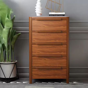 Armario de Dormitorio Moderno de Estilo Chino con Puertas y Cajones Cerrados, Gran Capacidad, Fácil Montaje - Product Image 2