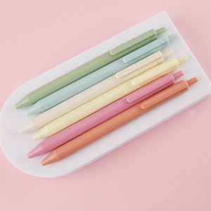 Đầy Màu Sắc Báo Chí Hành Động Bút Bi Đạn <span class=keywords><strong>1.0Mm</strong></span> Nib Superior Bằng Văn Bản Bút Macaron Màu Bóng Điểm Bút Cho Văn Phòng Trường - Product Image 4