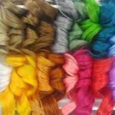 Chevalet bicolore Point de tic-tac Postiche 1 seconde Extension de cheveux complète de couleur de tic-tac - Product Image 1