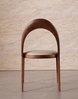 Chaises de salle à manger MULIGNA en bois massif de frêne, style moderne et minimaliste, chaises en bois pour la maison, salon, hôtel, café, appartement