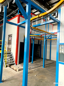 Projet de construction de bâtiments pour générateurs en Roumanie, Système automatisé de peinture en poudre - Product Image 5