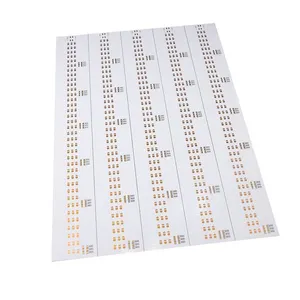 Meerlagige Led-Printplaat Witte Led-Lamp Printplaten Rond Mcpcb