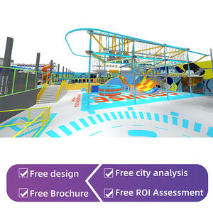 Qiaoqiao 4552SQM Beli Peralatan Permainan Dalam Ruangan Seluncuran untuk Penggunaan Komersial - Product Image 6