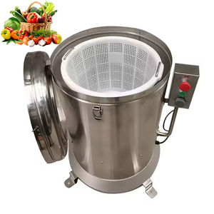 2025 comercial de acero inoxidable centrifugado secado frutas verduras <span class=keywords><strong>tomates</strong></span> comida ensalada Spinner deshidratación eliminación de deshidratación máquinas de aceite - Product Image 1