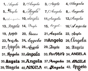 Regalo para <span class=keywords><strong>Abuela</strong></span>: Elegante Collar con Letra de Ala de Ángel Chapado al Vacío y Micro Pavé, Ideal para Propietarias de Boutiques - Product Image 6